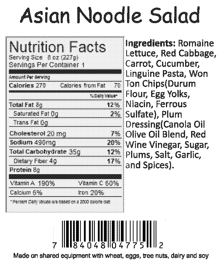 nutrition info